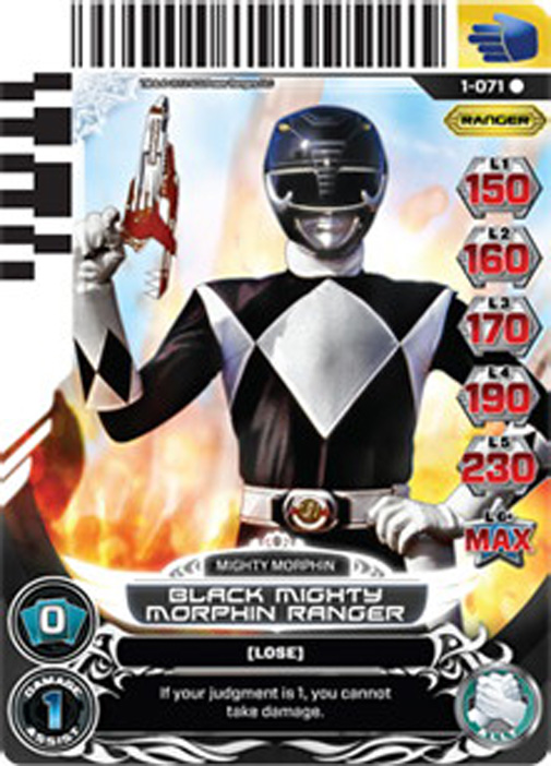 Black Mighty Morphin Ranger 071